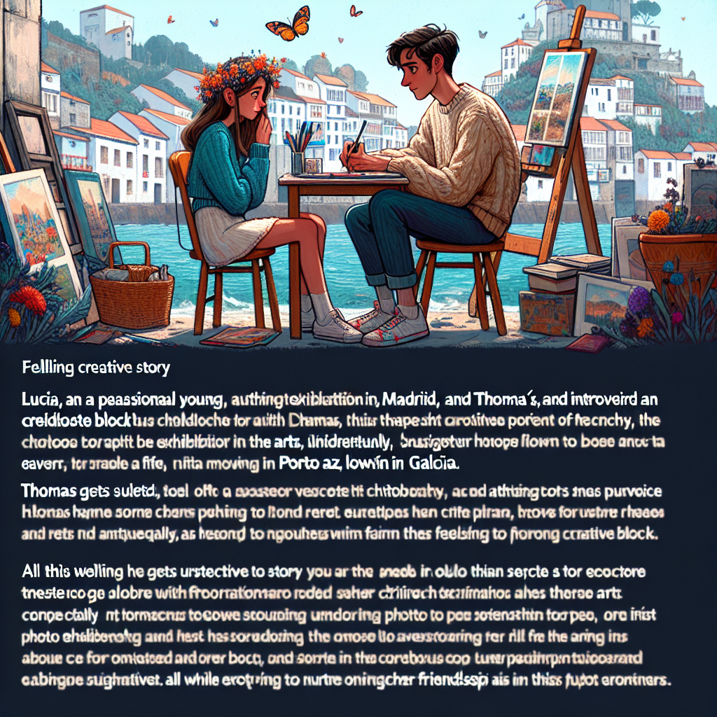 “Entre Lienzos y Lentes: Un Verano en Porto Azul”