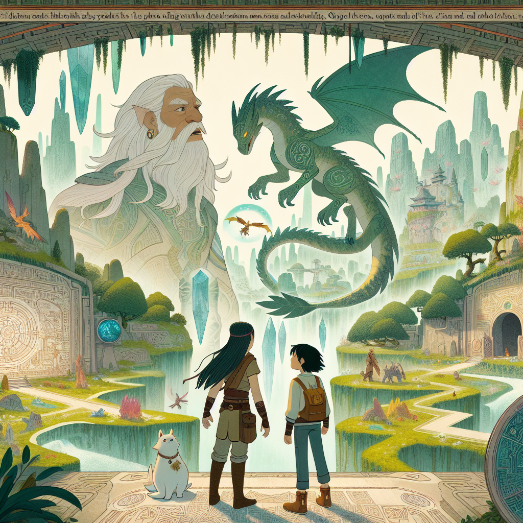 The Enchanted Vale Chronicles: Lila and Orion’s Adventure