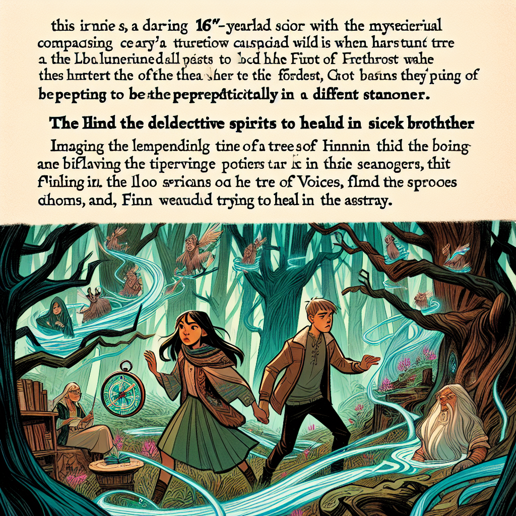 “Echoes of the Enchanted Forest: A Sibling Quest for Healing”