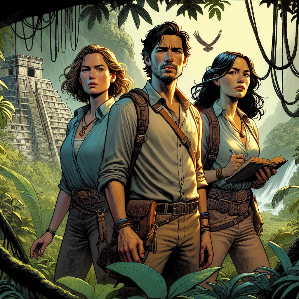 El Misterio del Códice Maya: Aventura en la Selva de Oro