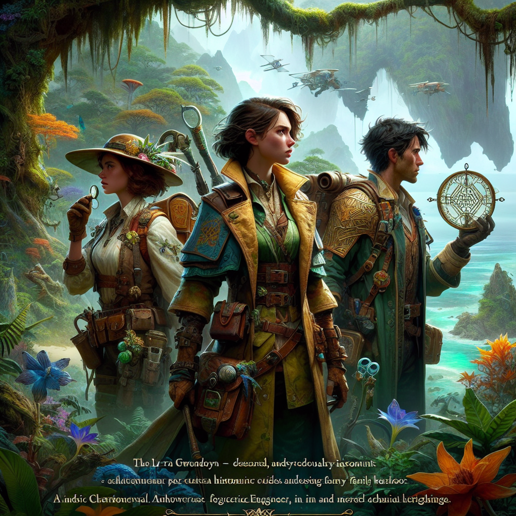 Secrets of the Enchanted Isles: The Chronicles of Lyra, Thorne, and Jin