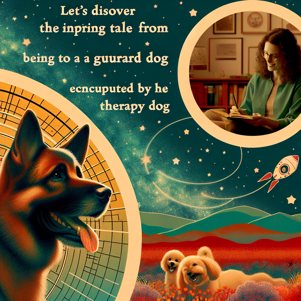 Del Guardián Urbano al Campo: El Viaje de Max, el Perro Terapeuta