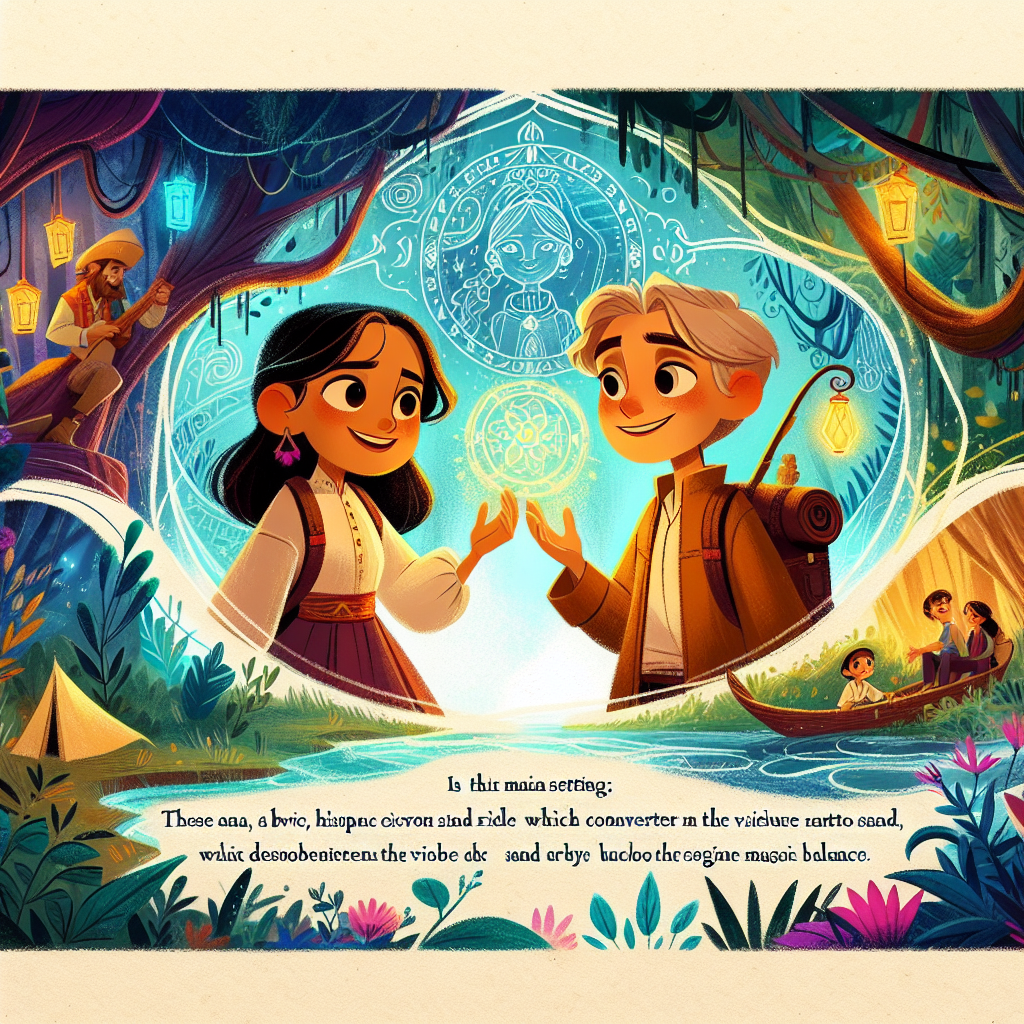 A Magia do Tempo: Ana e Tomás na Floresta Encantada