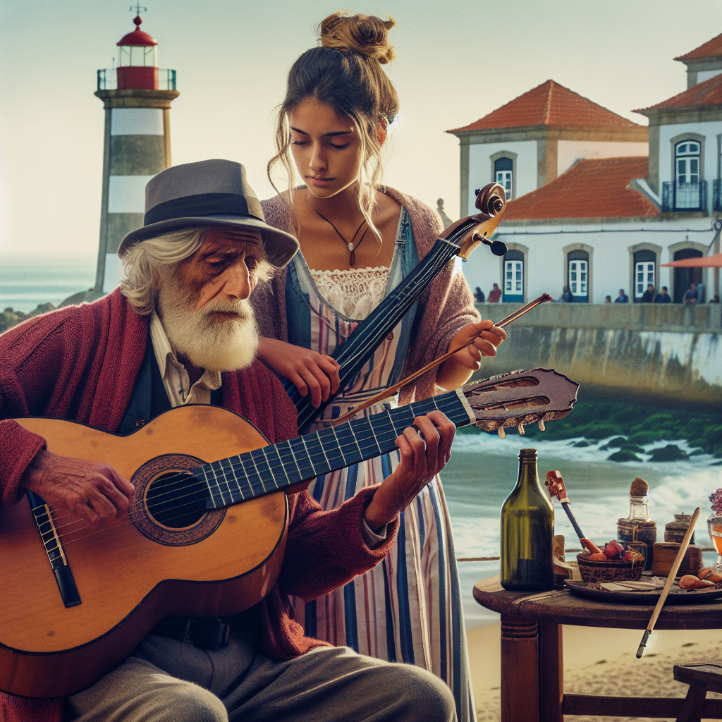 A Melodia da Esperança: A Jornada de Ana e Miguel em Porto da Brisa