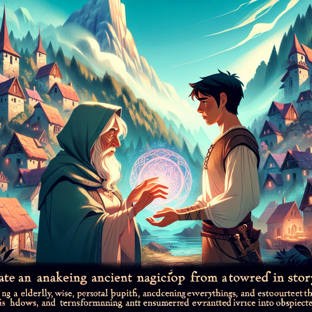 Bajo las Sombras del Bosque Encantado: La Sabiduría de Rosalía y el Corazón Valiente de Diego