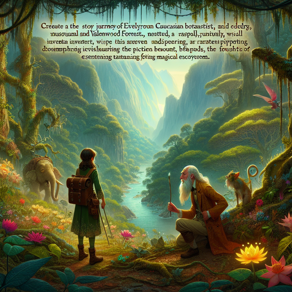 The Luminescent Mystery of Valenwood Forest